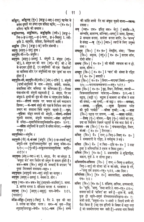Sanskrit Hindi Kosh (CSBG 134)